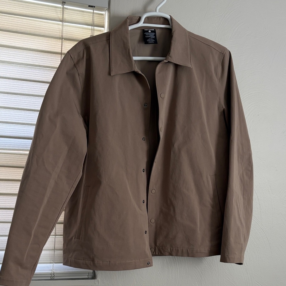 Men's Classic Tan Shirt Jacket